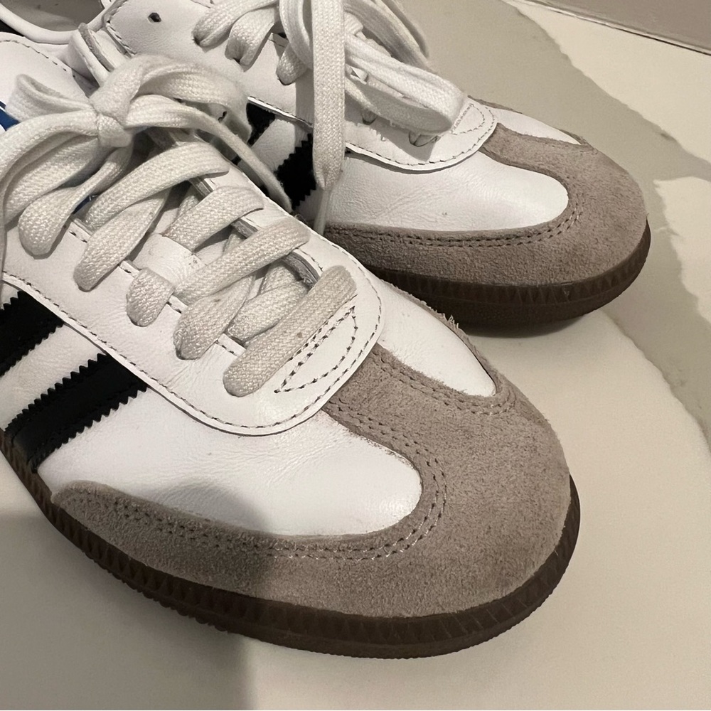 Adidas Samba OG White Black – Classic Leather – Women’s [7.5] – Retro Sneaker - Picture 9 of 10